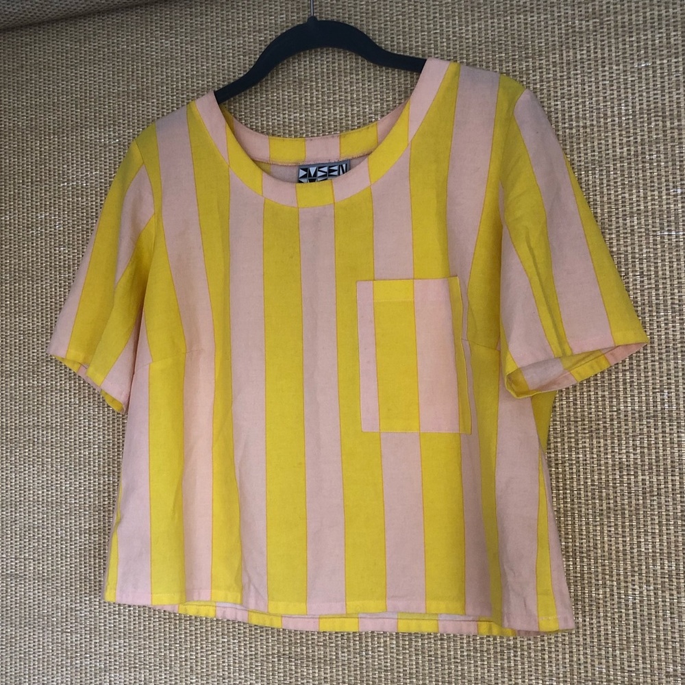 Dusen Dusen striped box top XS